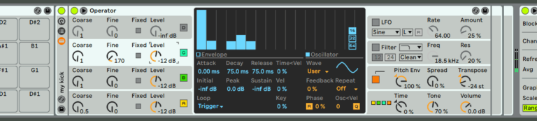 Create A Custom Kick Drum With Ableton Operator Aulart 3542